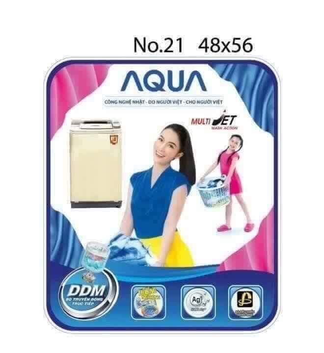 Tem dán máy giặt SANYO- AQUA nhiều mẫu