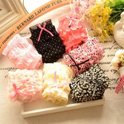 Combo 5 Quần Lót Nữ Ren Tầng Công Chúa Candy 303 – Set 5 Chiếc Thoáng Mát, Mềm Mại, Kiểu Dáng Dễ Thương