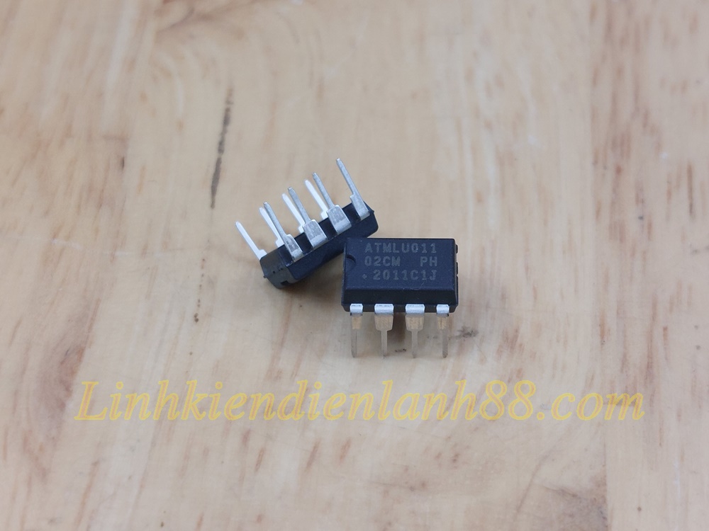 5 con IC Nhớ- IC Nhớ- EEPROM AT24C02 24C02 DIP8 Mới ( AT02CM Dùng Tương Đương ).