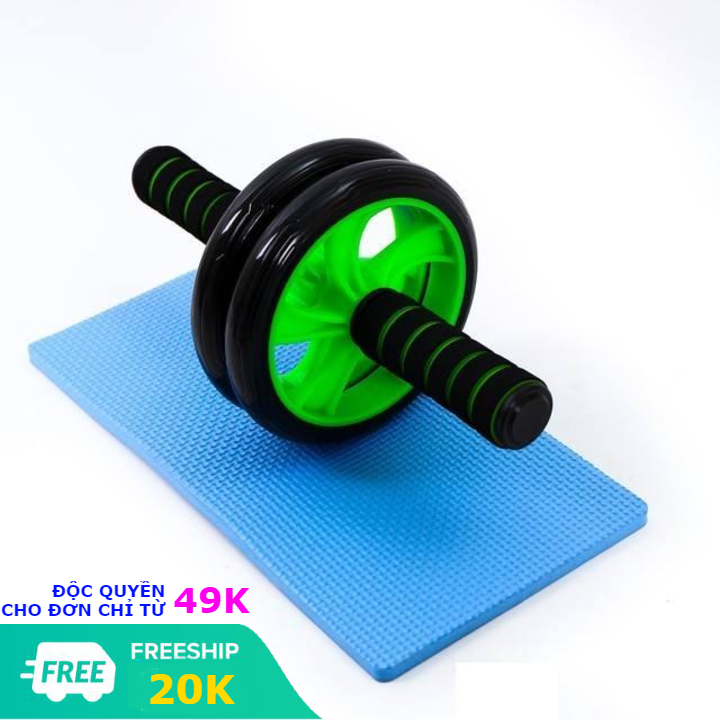 >> SO SÁNH GIÁ MÁY TẬP GYM BỤNG | Shopee Lazada Sendo Tiki 82 Con lăn tập cơ bụng Ab 2020 dụng cụ máy tập gym bánh xe máy tập bụng giảm mỡ tặng kèm thảm tập - con lăng giảm eo chịu lực tốt bền bỉ tập thể dục tại nhà (có video và ảnh thật)
