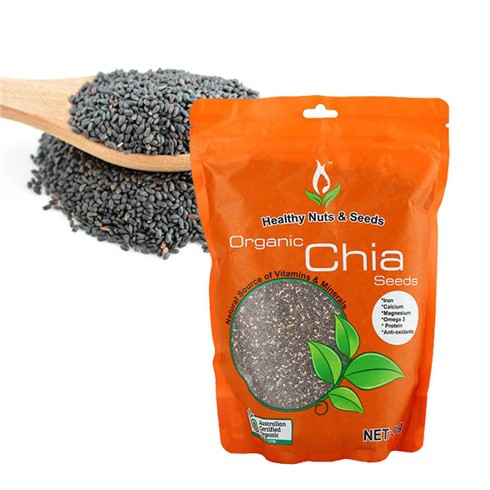 Healthy food & nuts organic chia seed 500g