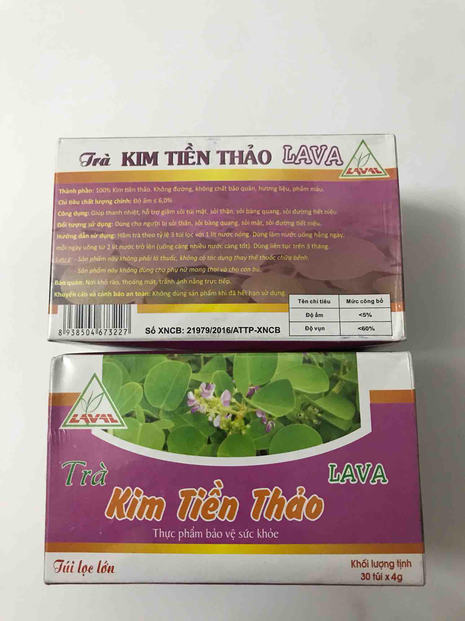 Bộ 2 Hộp Trà Kim Tiền Thảo Lava