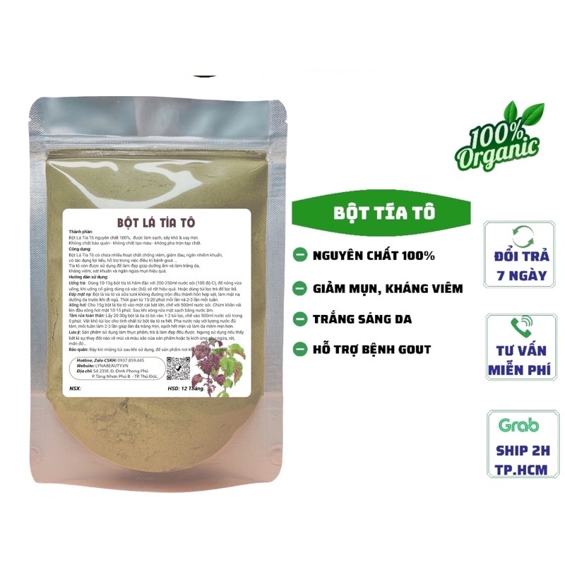 Bột tía tô nguyên chất [500G]