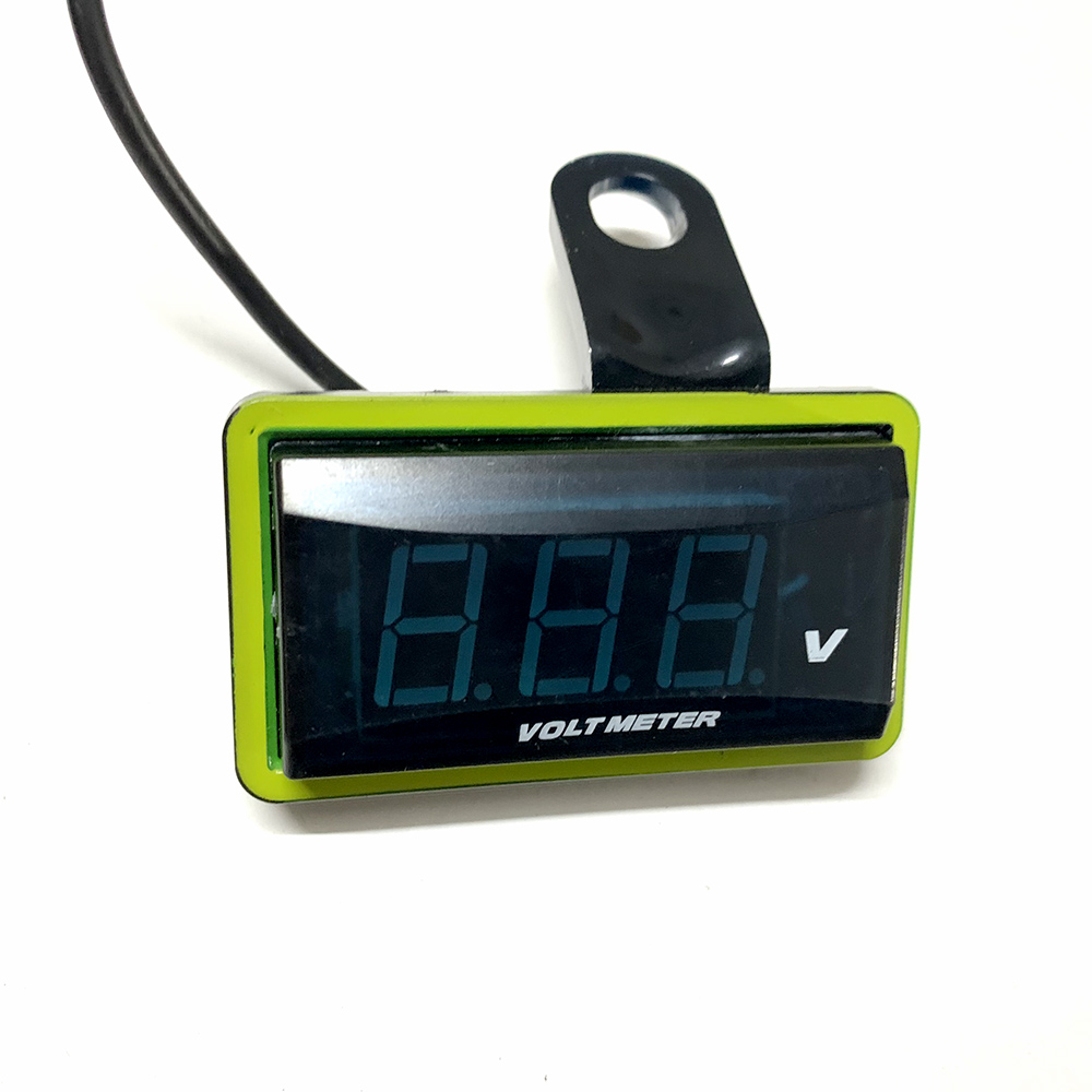 [HCM]Đồng Hồ Đo Volt Ắc Quy Có Pat Chân Gương