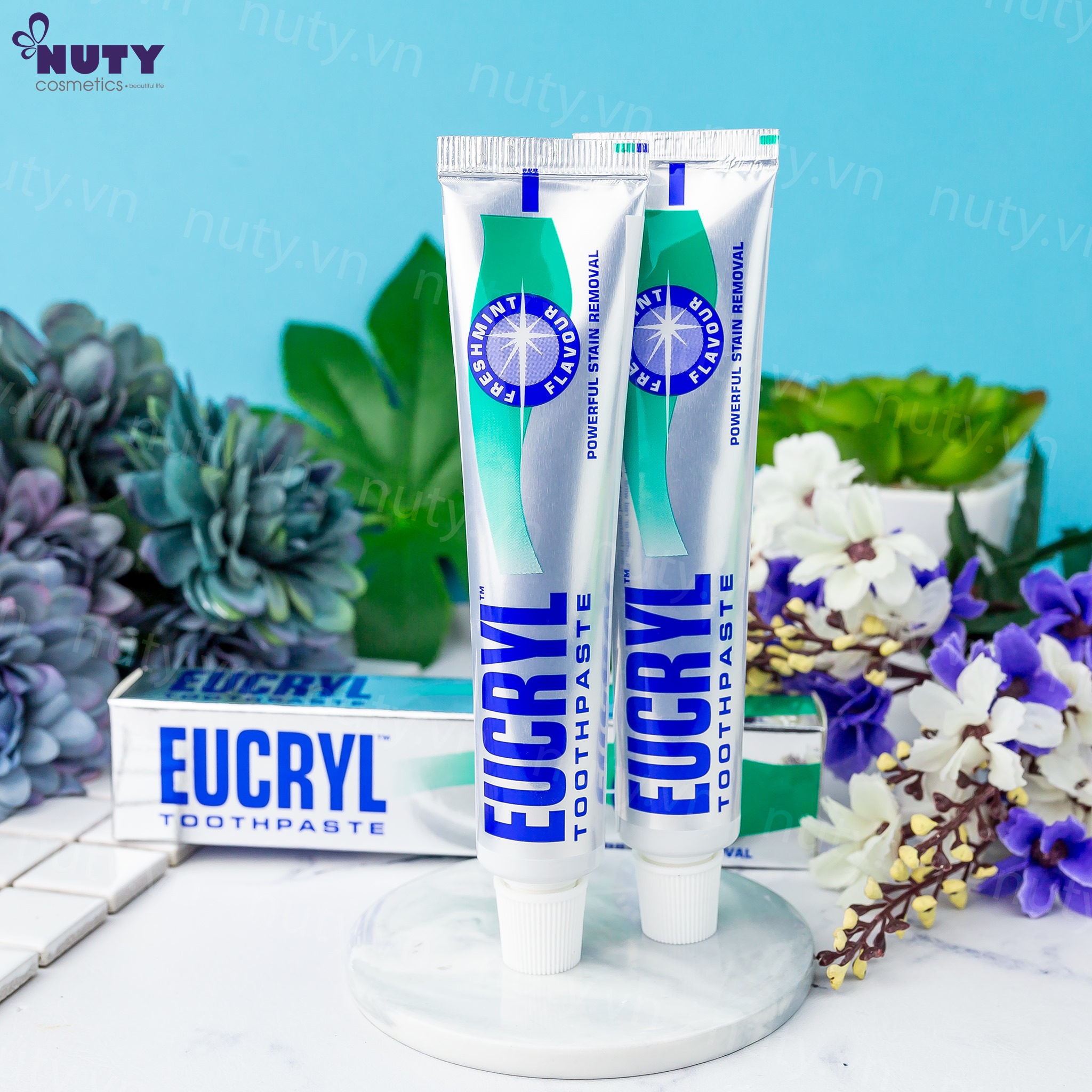 Kem Đánh Trắng Răng Eucryl Toothpaste (62g)