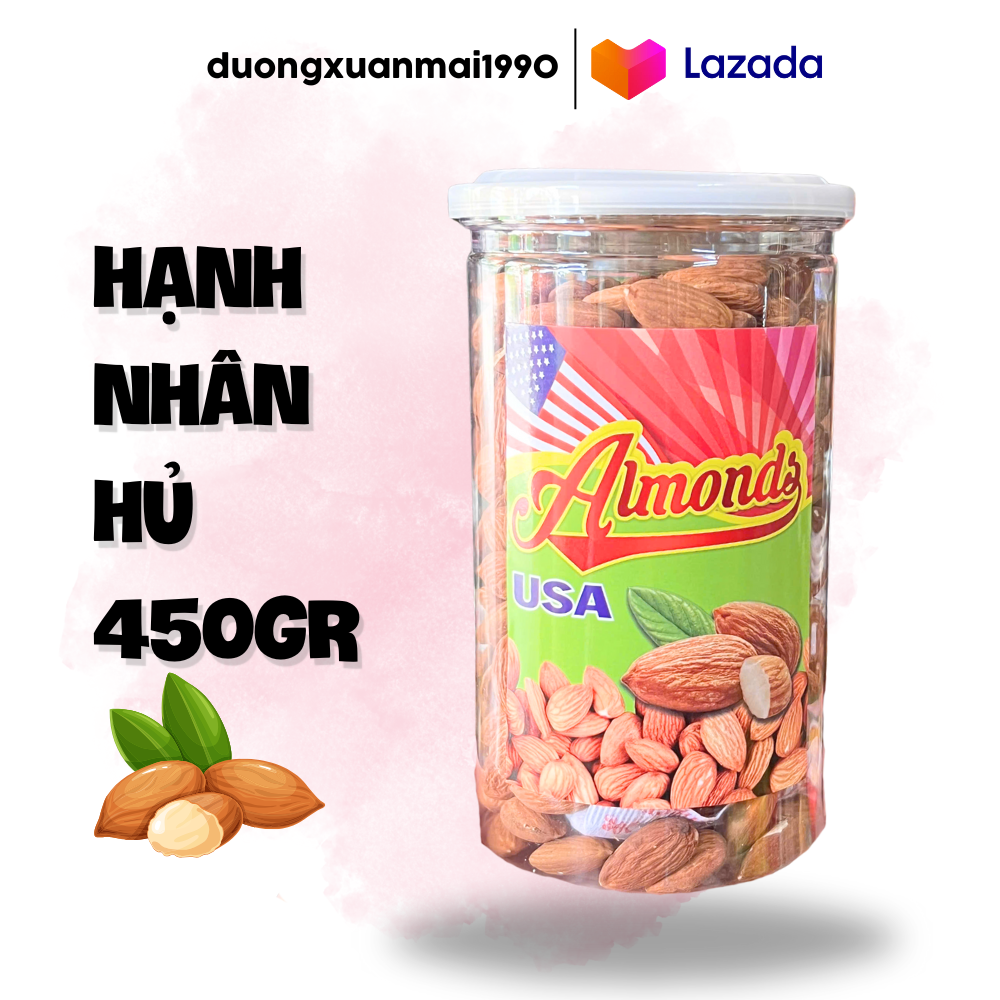 Hạnh Nhân Nhập Khẩu Mỹ Hủ Cao Cấp , Quà Tặng Tết