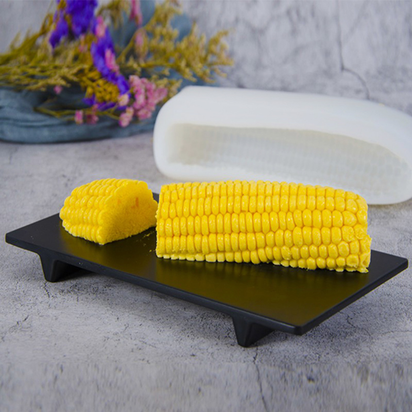 Khuôn silicon 4D hình bắp ngô siêu đẹp