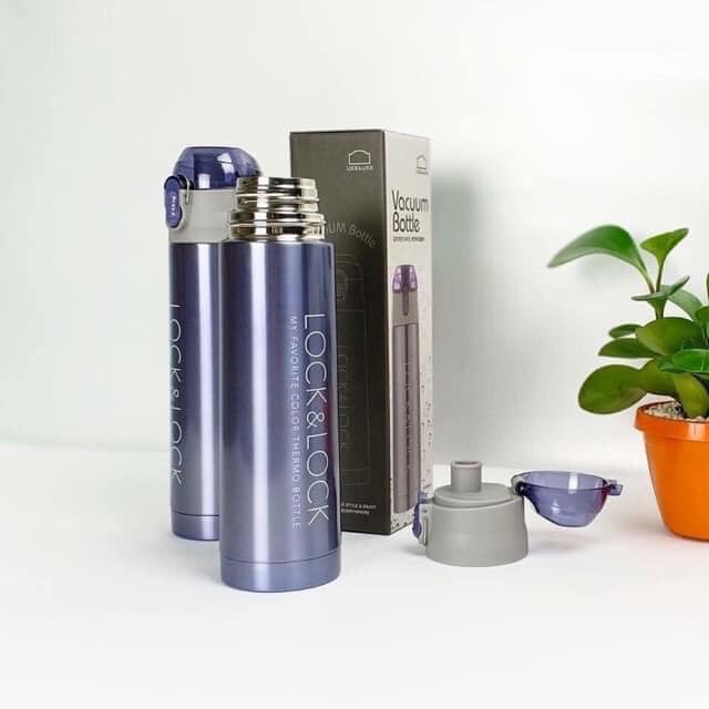 [HCM]Bình giữ nhiệt Lock&Lock tím 500ml