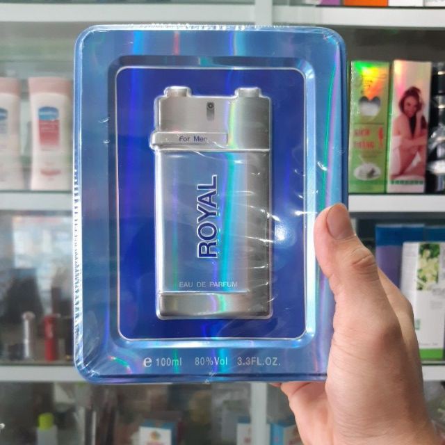 [HCM]Nước hoa Royal hộp thiếc