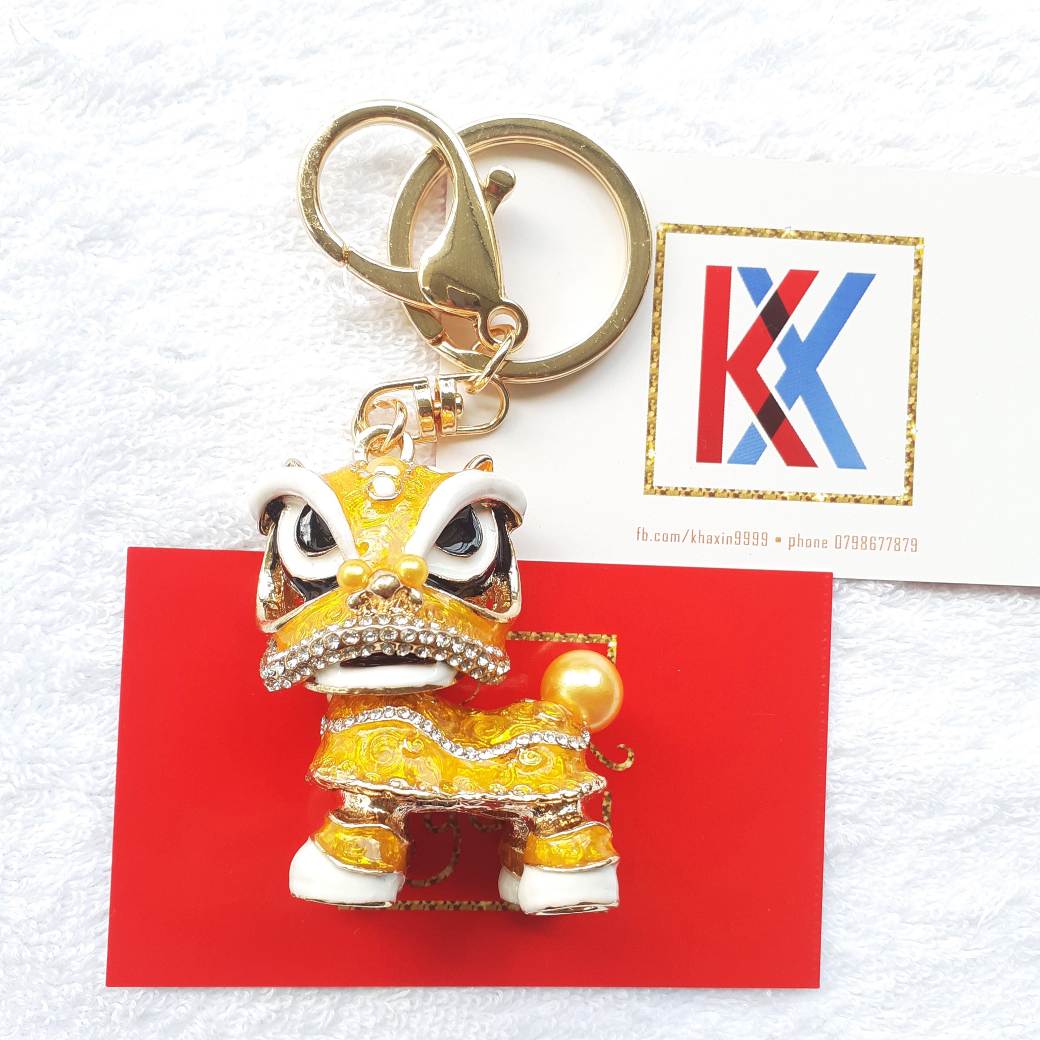 [HCM][Móc khóa phong thủy] KỲ LÂN CÁT TƯỜNG