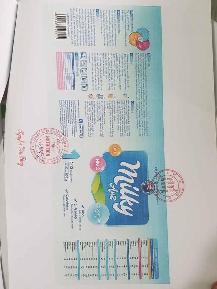 Sữa Milky AuZ 1 400g