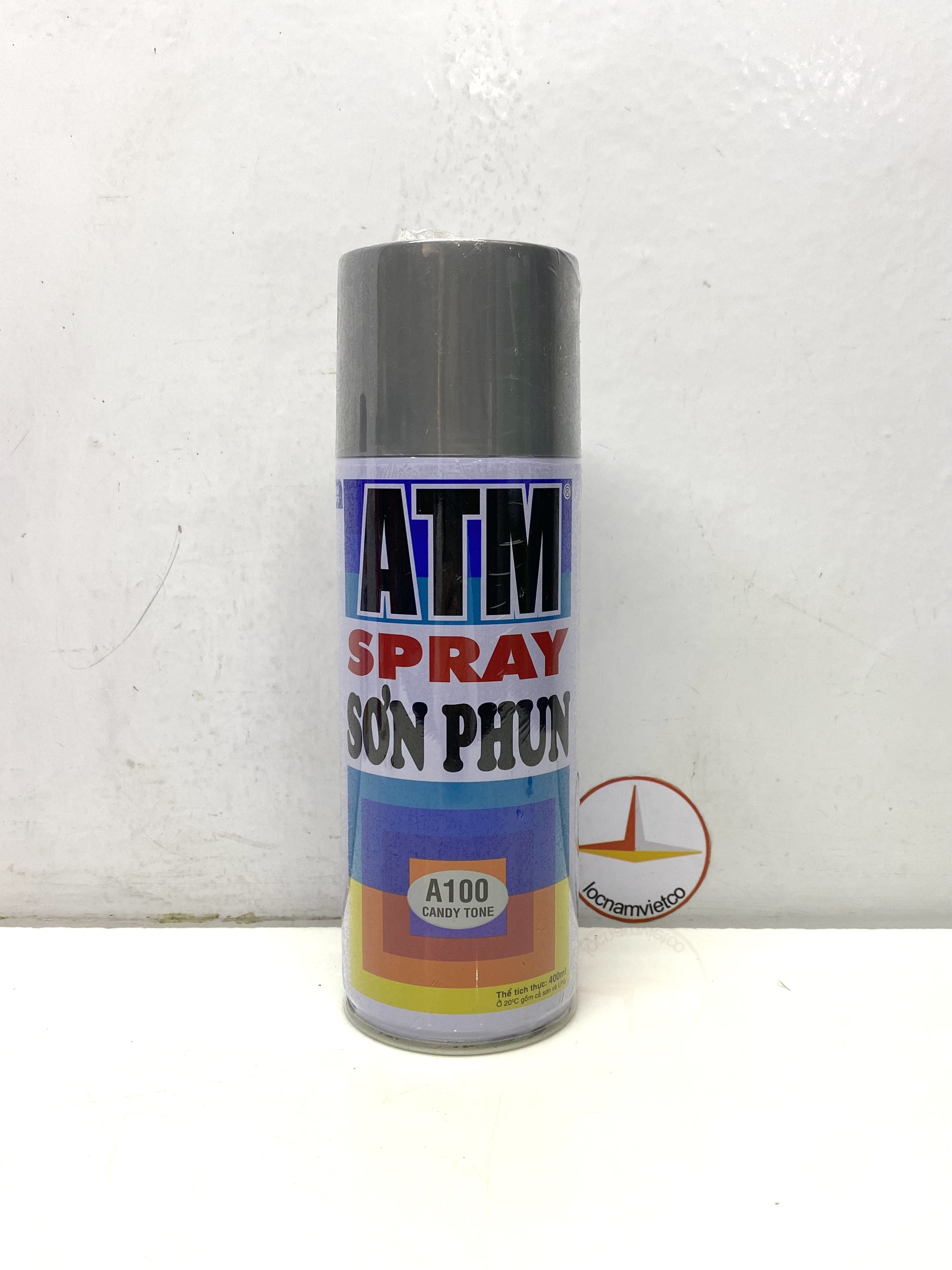 Sơn xịt xe máy ATM màu bạc A100