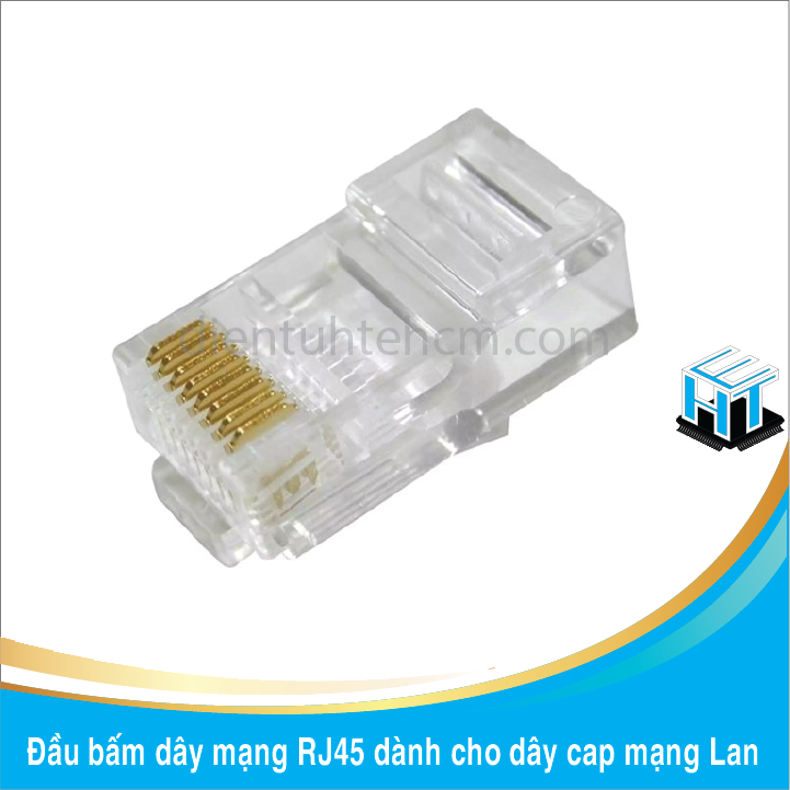 Đầu bấm dây mạng RJ45 dành cho dây cap mạng Lan