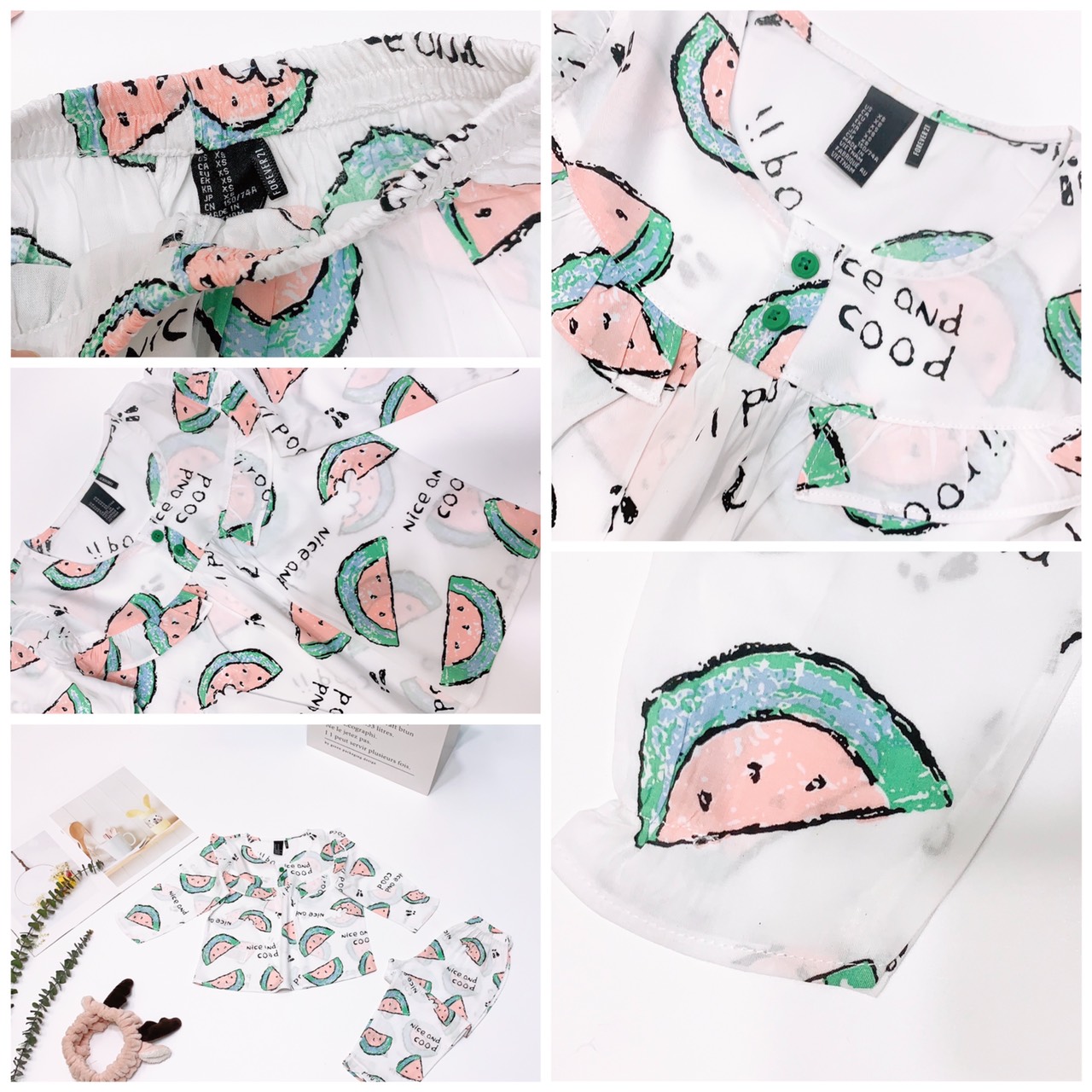 Bộ dài cổ sen bé gái