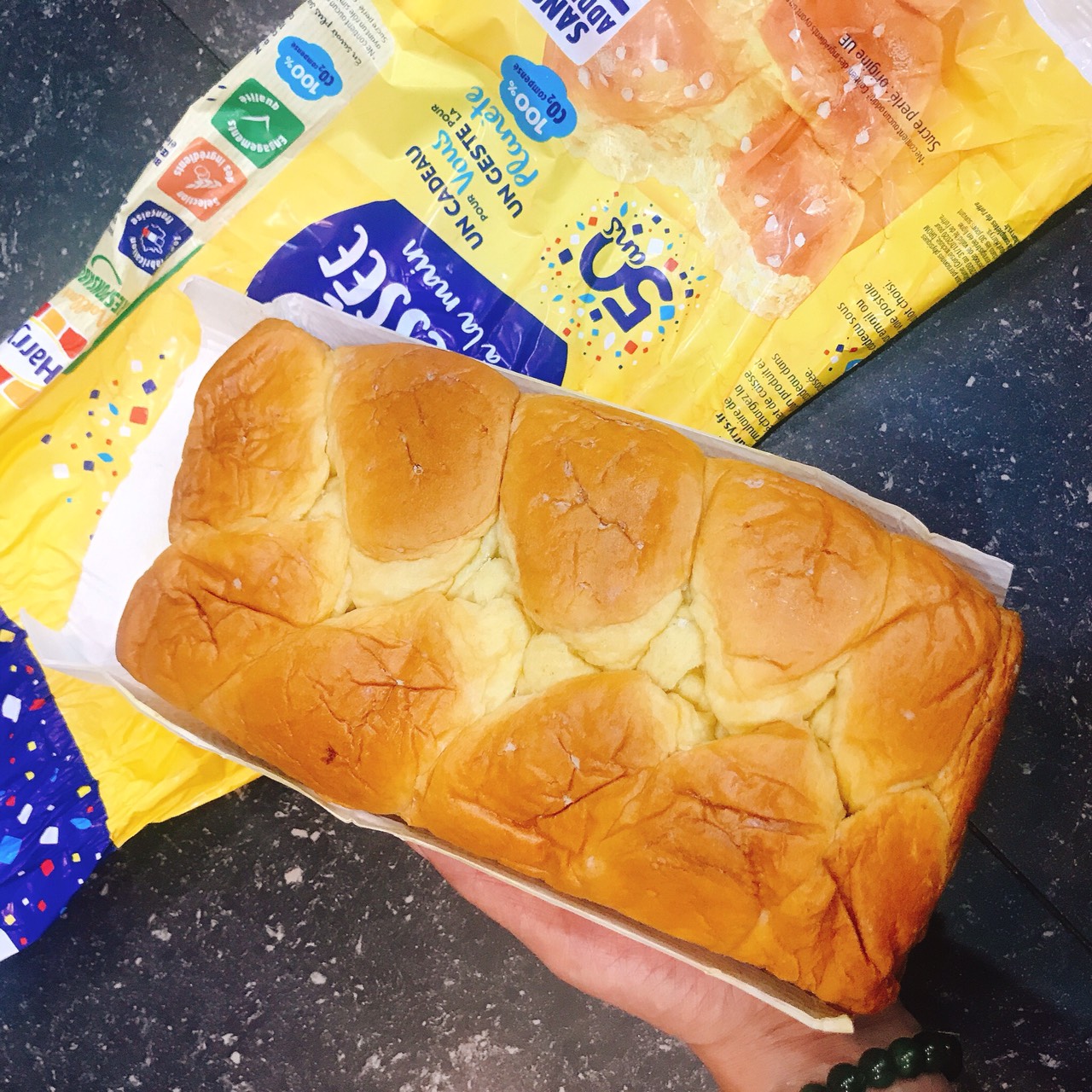 Bánh Mì Hoa Cúc Lớn Harrys Pháp NEW (500g)