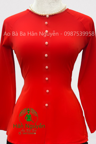 (Áo Lẻ) ÁO BÀ BA LỤA TRƠN TẮM Ý DÂY KÉO
