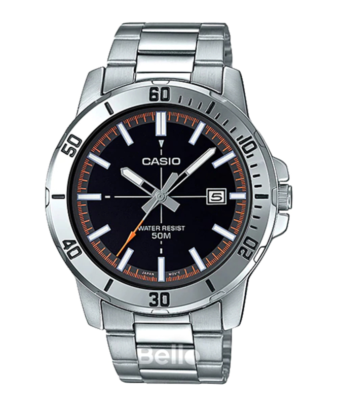 Đồng hồ nam Casio MTP-VD01D dây kim loại chính hãng