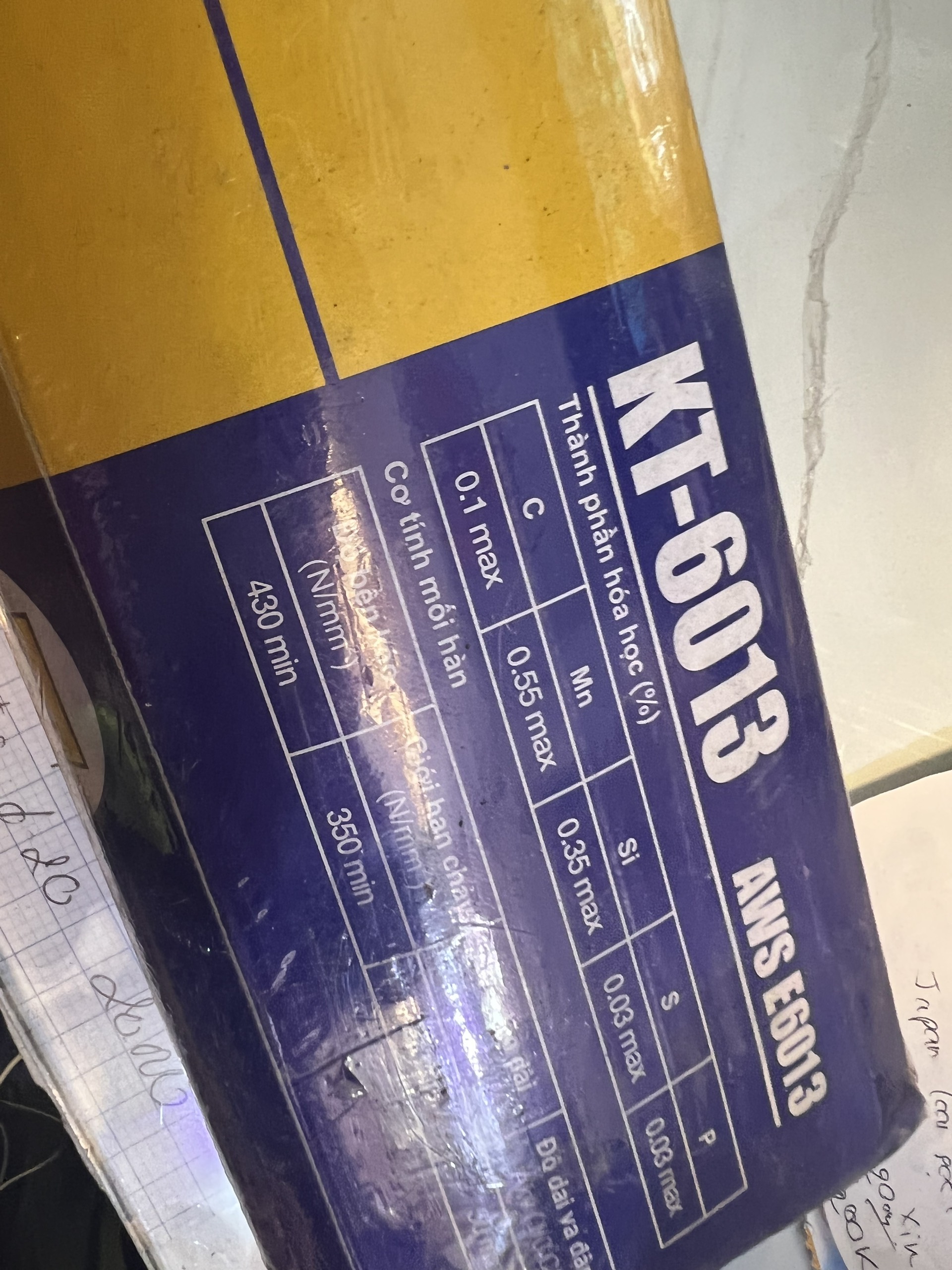 Que Hàn Kim Tín 2.5ly, 3.5ly Que Hàn Sắt, Chuẩn Chất Lượng