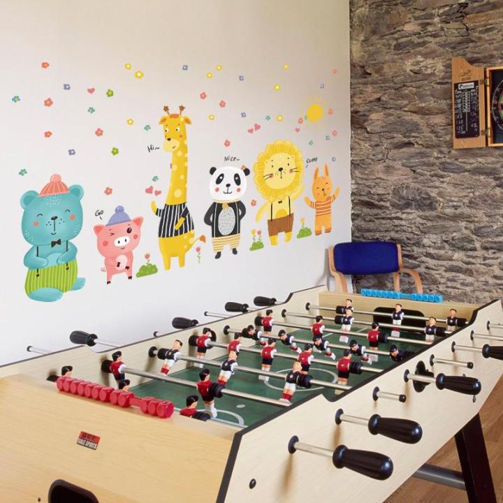 Decal dán tường động vật đáng yêu SK9320
