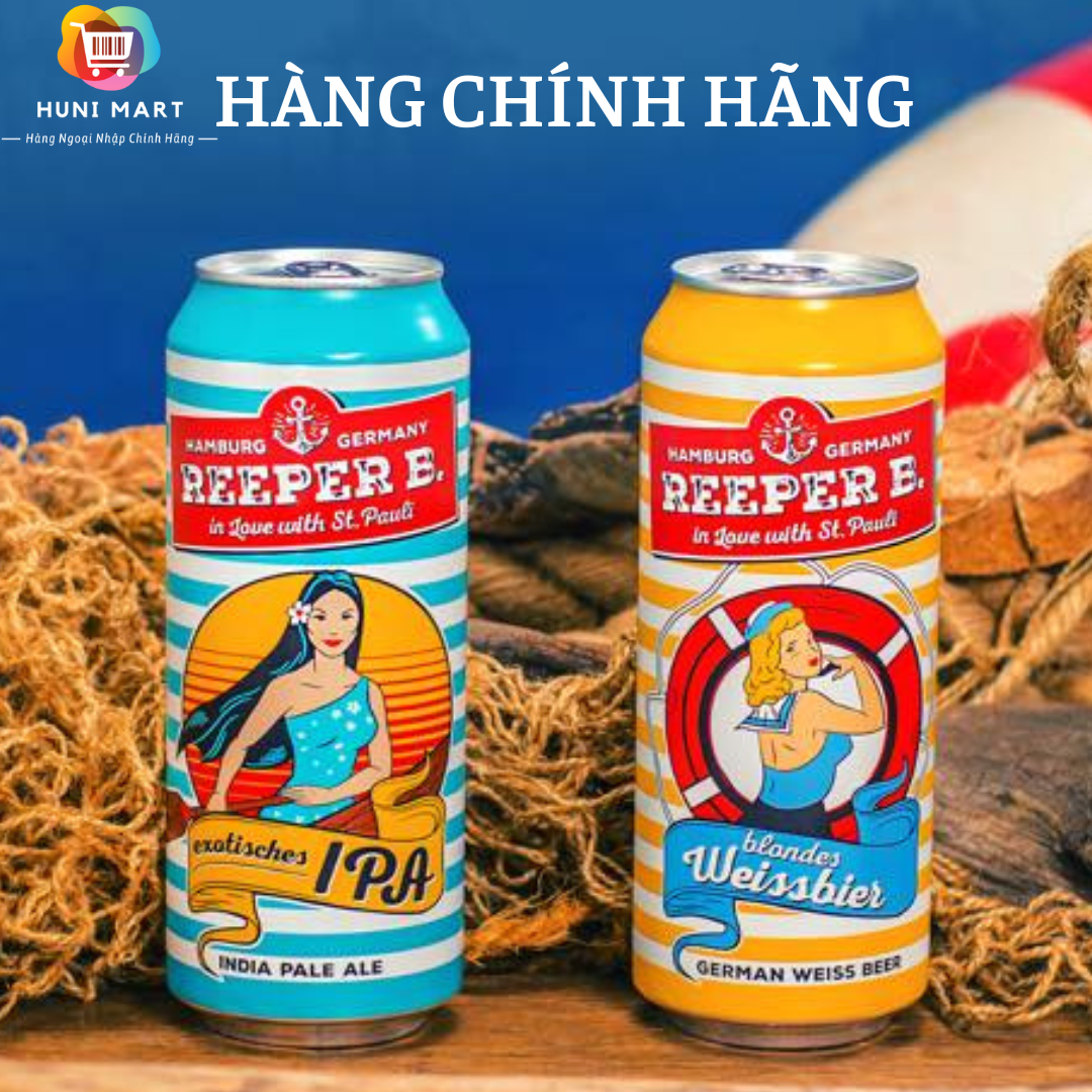 Bia REEPER B Đức 500ml lúa mạch - lúa mì