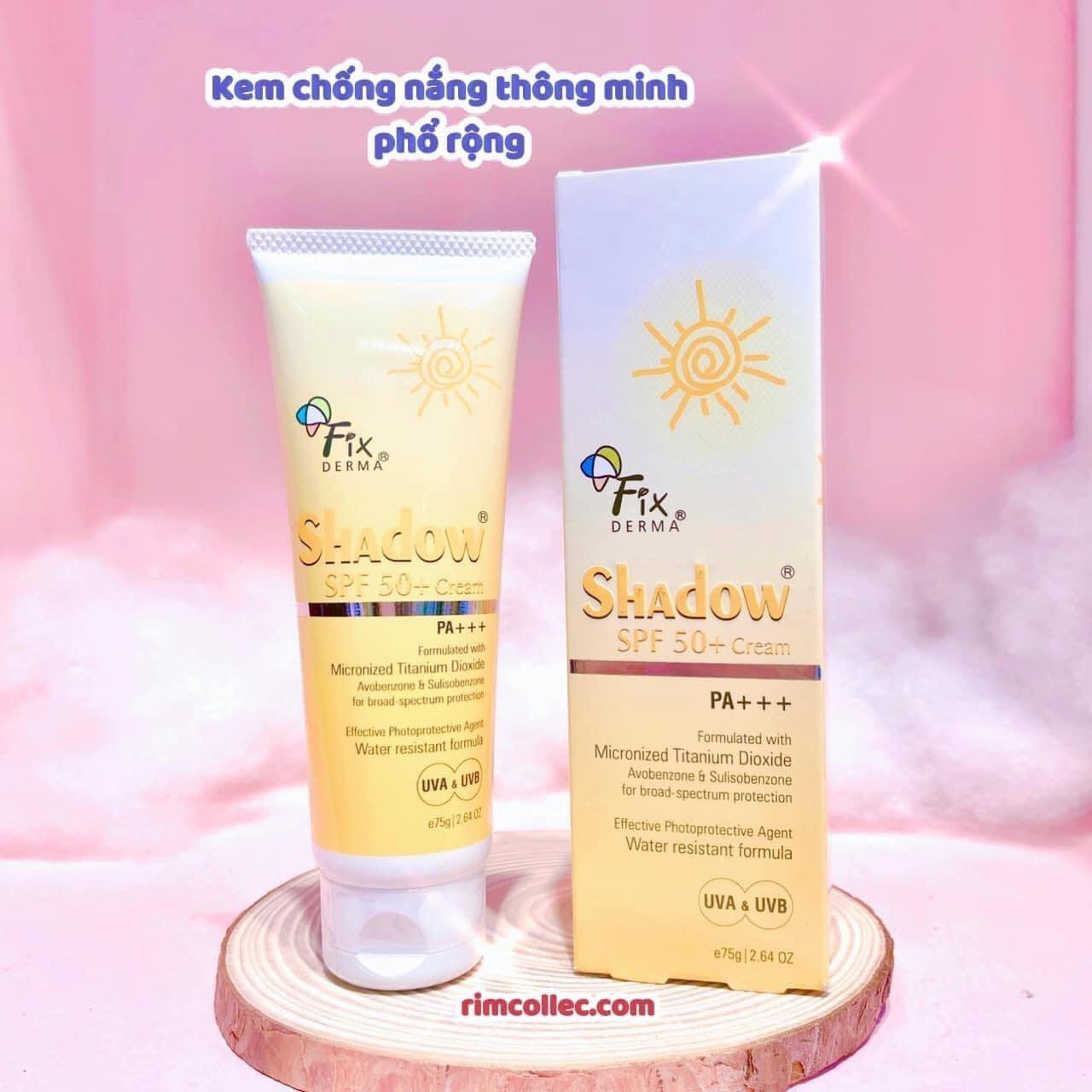 Kem Chống Nắng Fixderma Shadow Cream SPF 50+