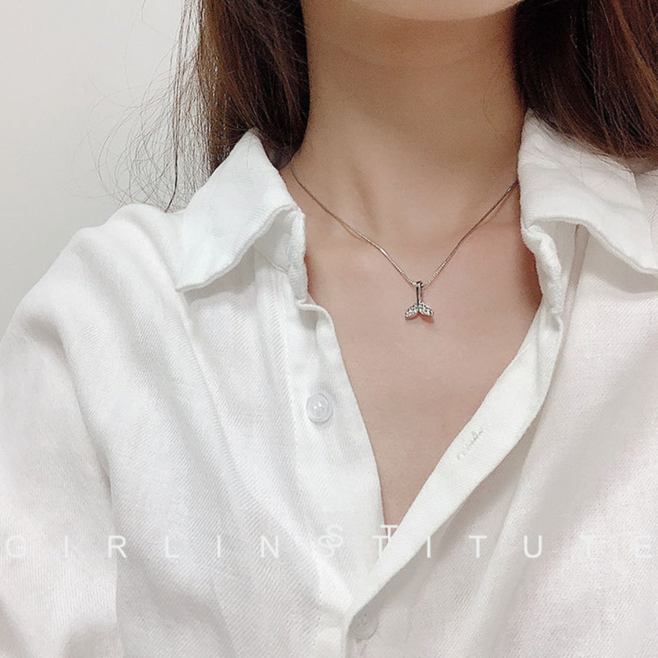 Dây chuyền nữ đuôi cá thời trang