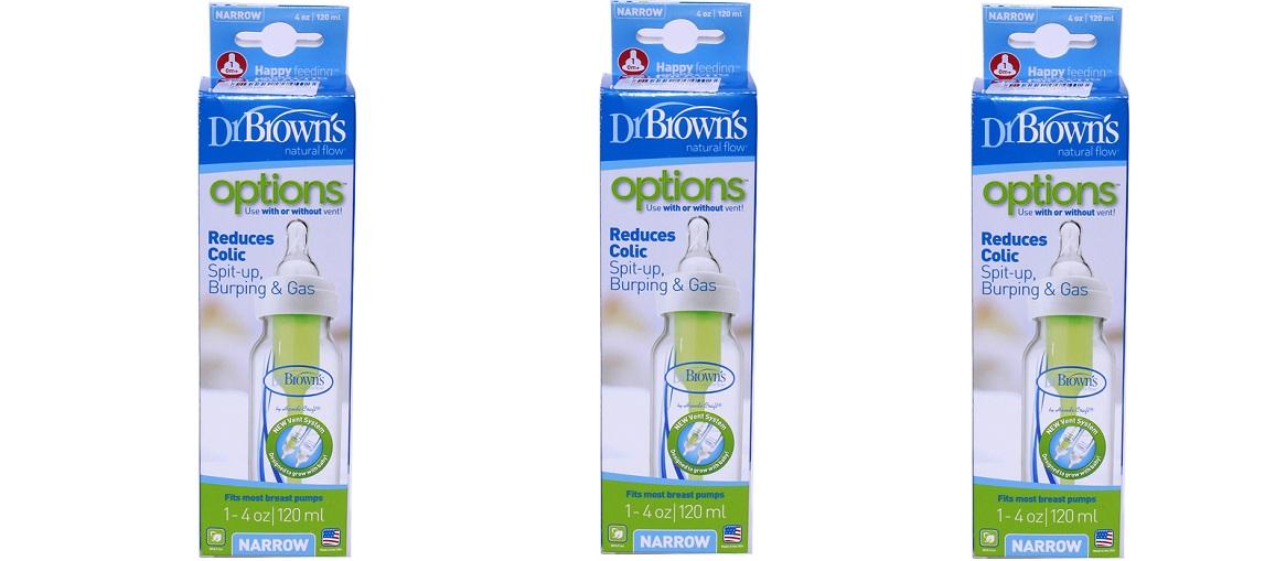 Bình sữa drbrowns options nhựa PP 120ml (cổ hẹp)