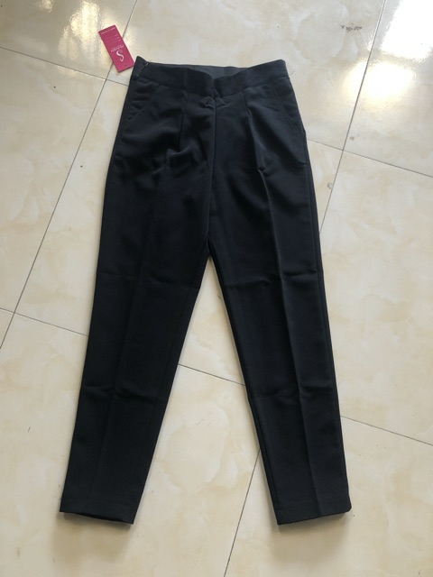 Quần baggy lưng thun thời trang công sở TU