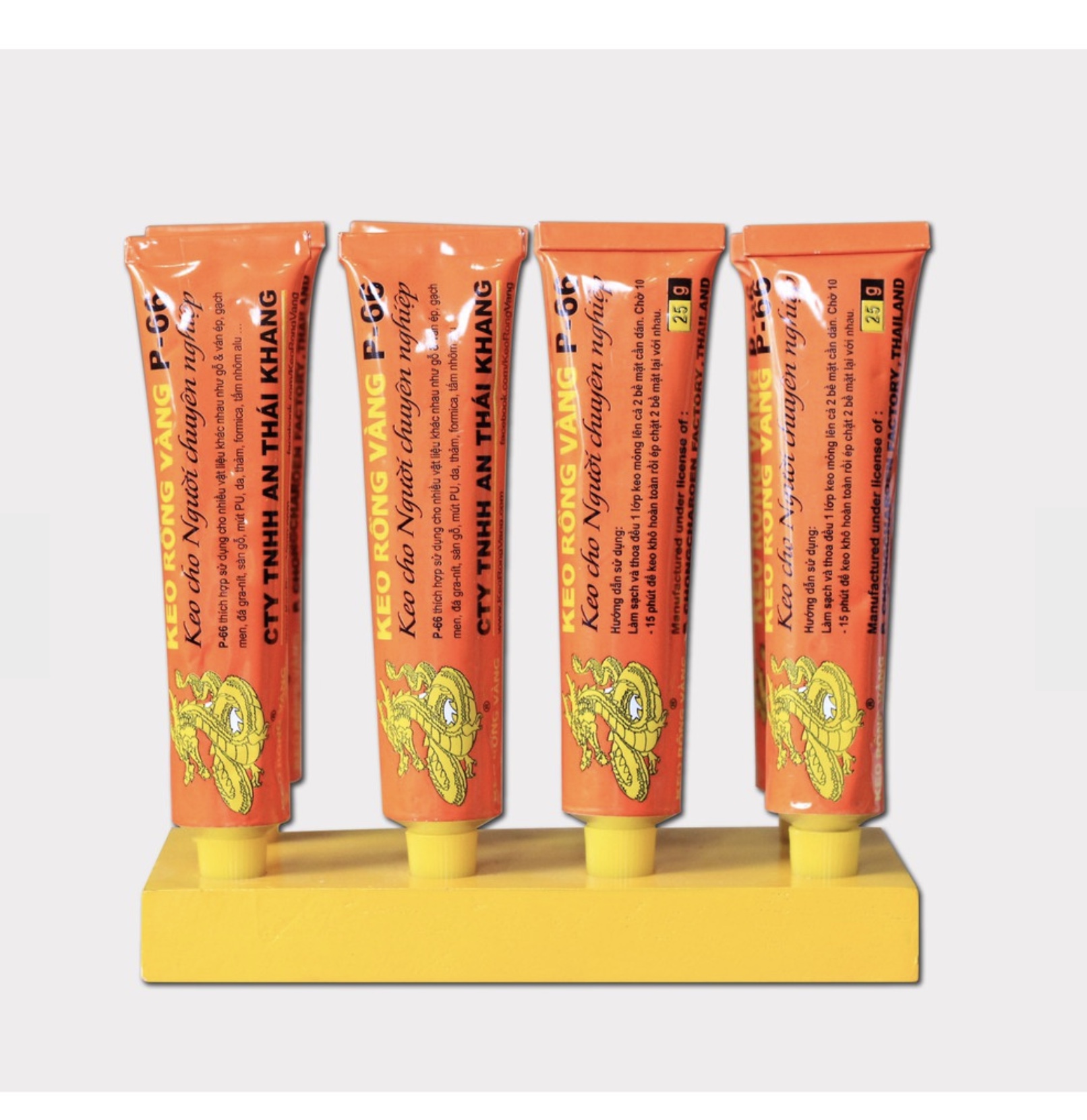 KEO RỒNG VÀNG P66 25g KEO DÁN DA