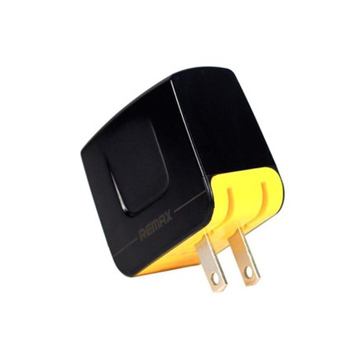 Cốc sạc Remax 3.4A 2 cổng Usb (Đen)