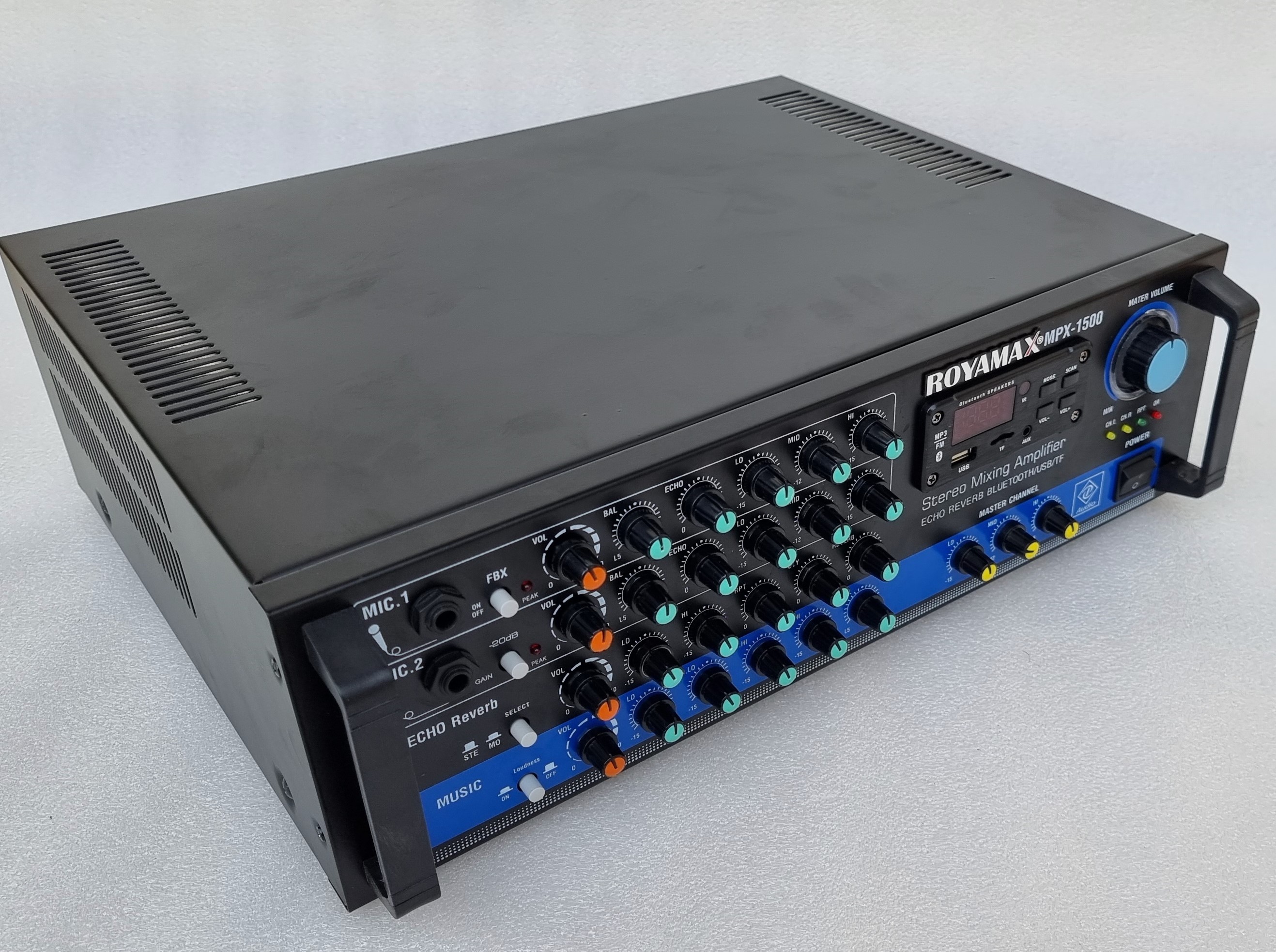 Amplifier karaoke bluetooth Echo Reverb ROYAMAX