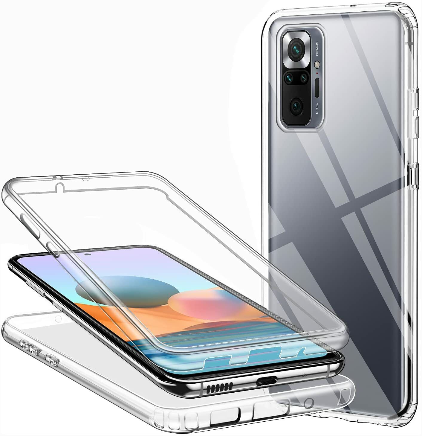 Ốp dẻo trong suốt cho Xiaomi Redmi Note 10 Pro (Hàng loại A)
