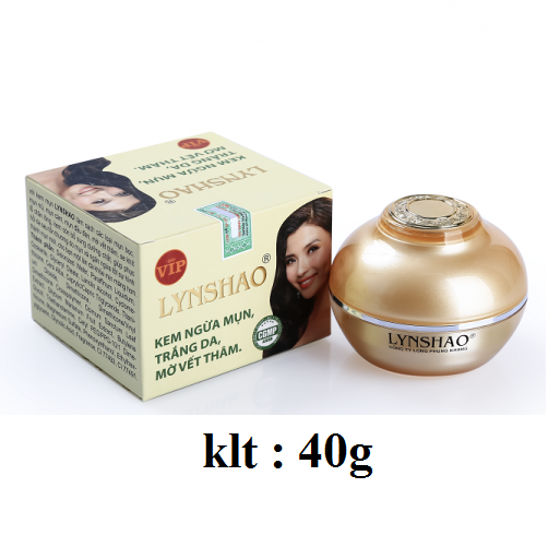 KEM NGỪA MỤN - TRẮNG DA & MỜ VẾT THÂM ( LYNSHAO ) 40g