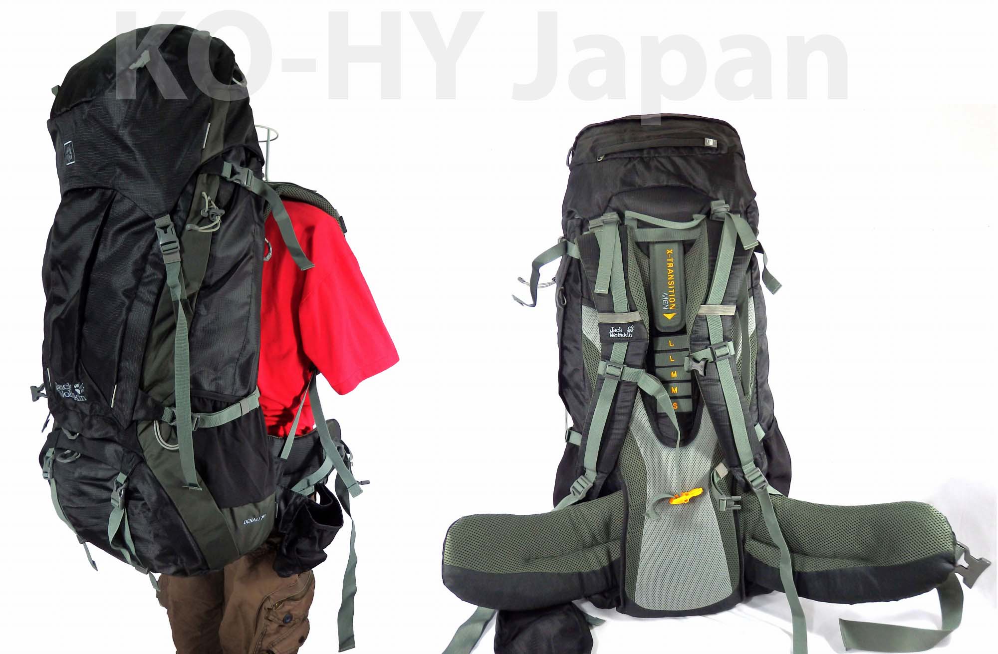 Balo du lịch leo núi Jack Wolfskin DENALI 70L