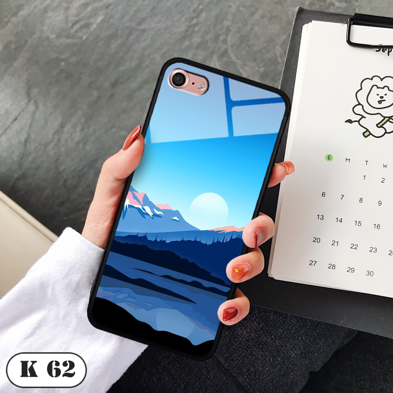 Ốp lưng kính 3D điện thoại IPHONE 7