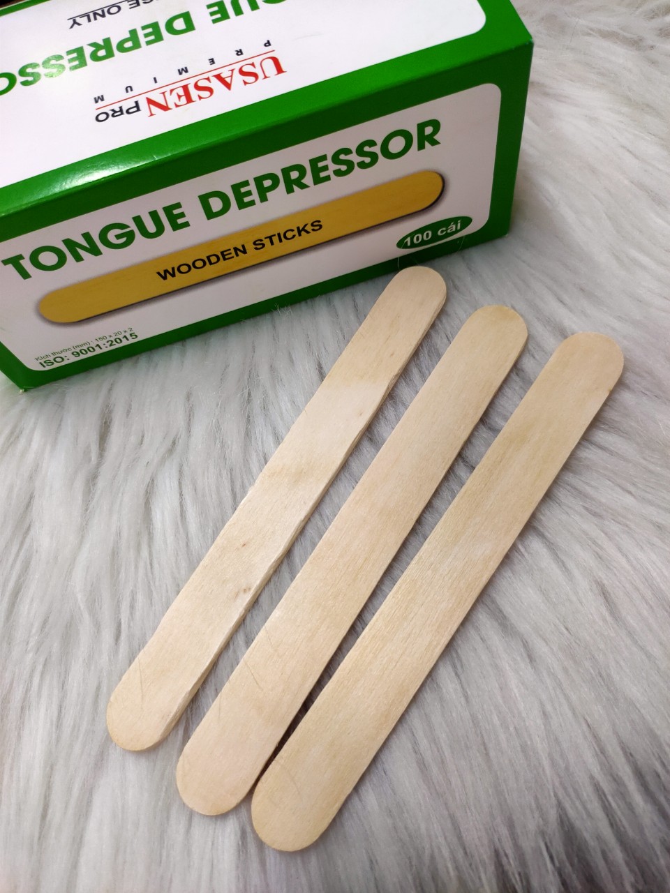 10  Thanh que wax lông bằng gỗ