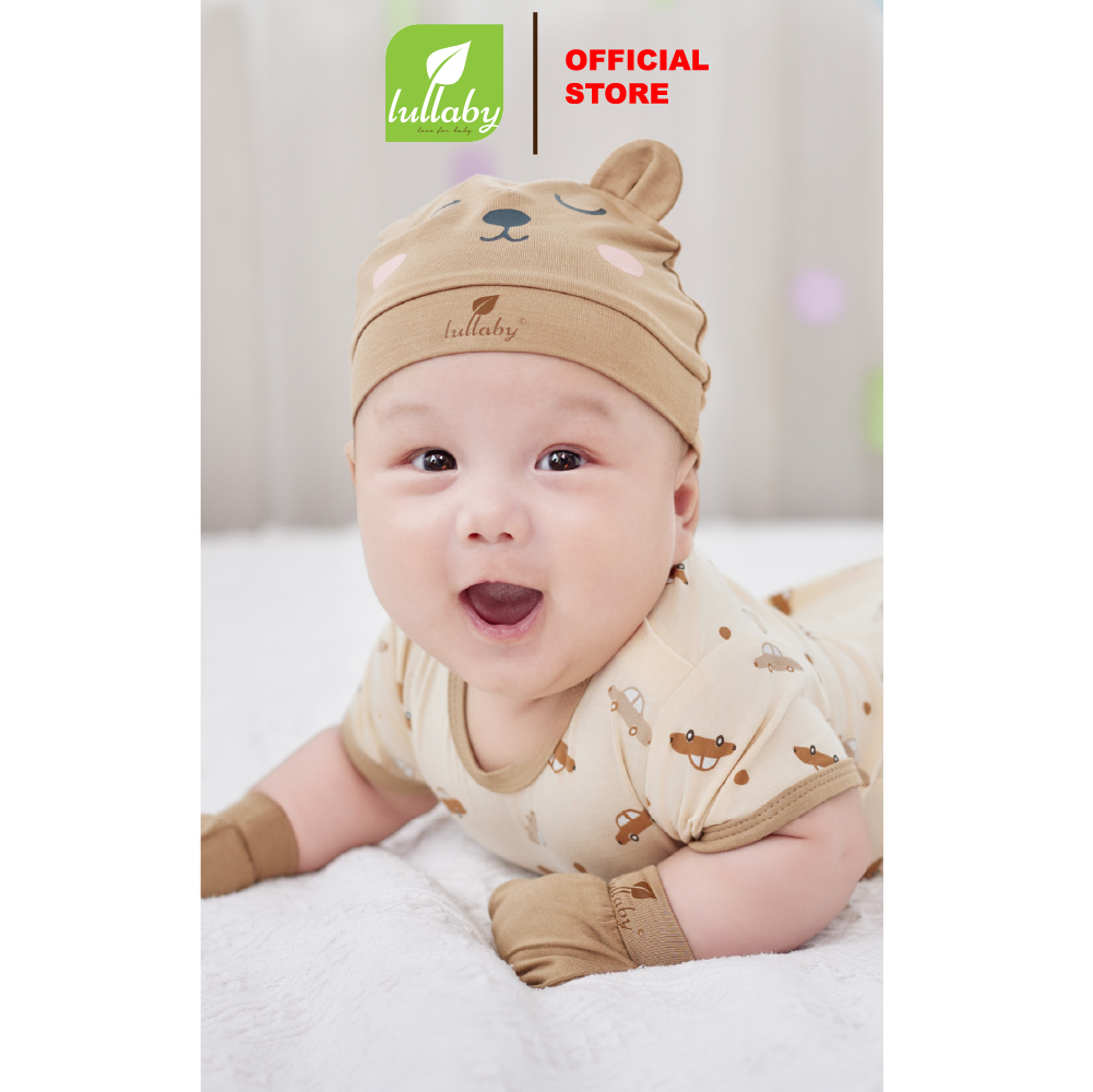LULLABY - NH830R - Mũ có tai sơ sinh