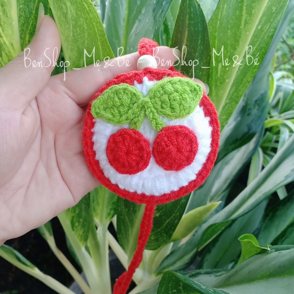 Túi đựng tỏi Handmade len mềm cho bé sơ sinh