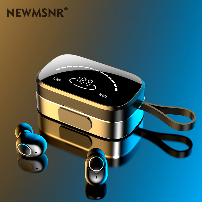 Newmsnr 2021 Thiết Kế Gương Sáng Tạo Bluetooth Tai Nghe