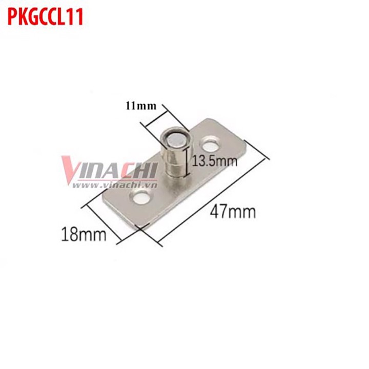 Phụ kiện giữ cánh cửa lùa loại 1 - 1 con lăn
