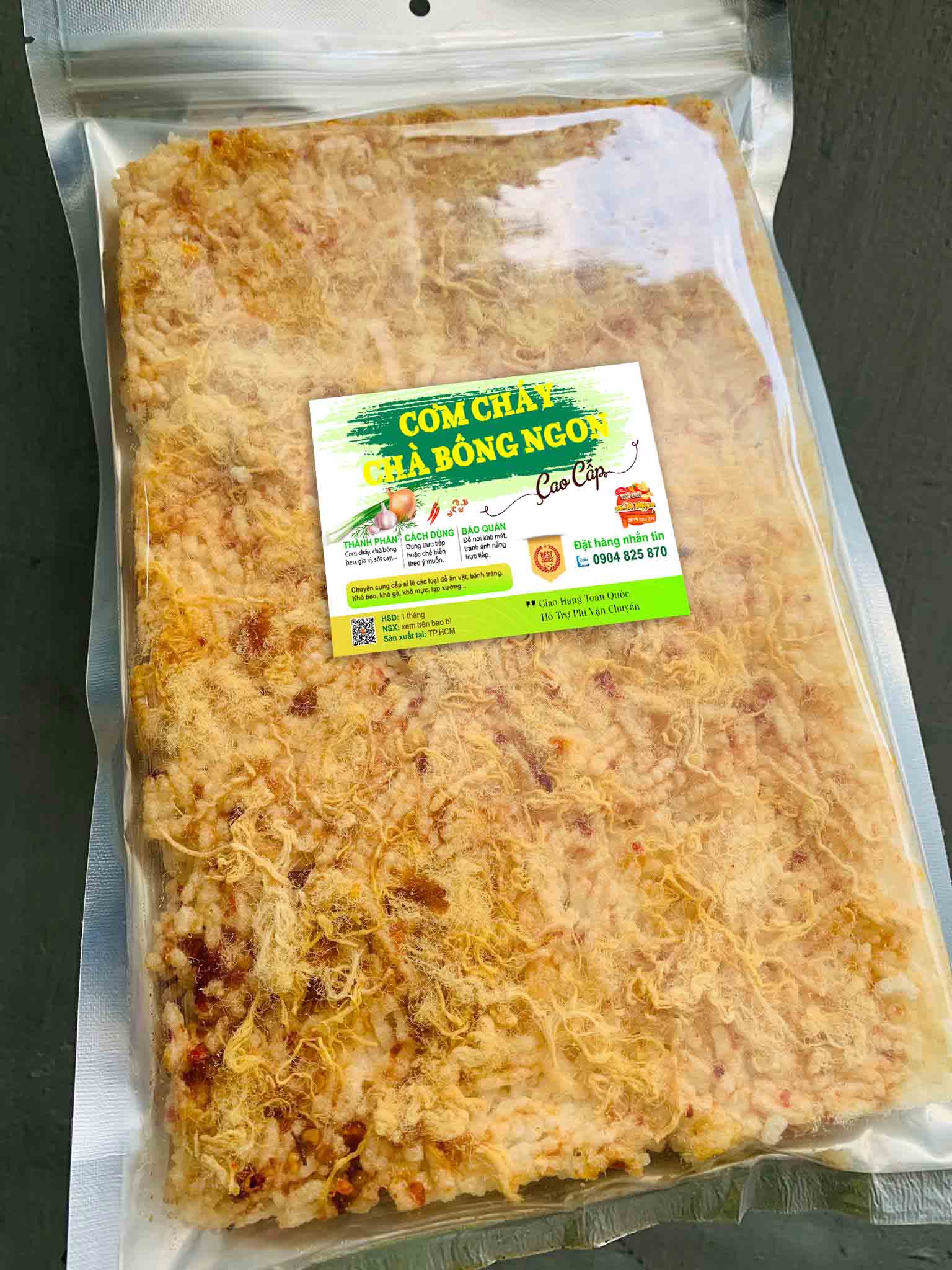 200g cơm cháy chà bông - Đồ ăn vặt