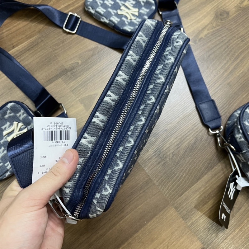 Túi Đeo Chéo MLB Xanh Than Hàng Rẻ
