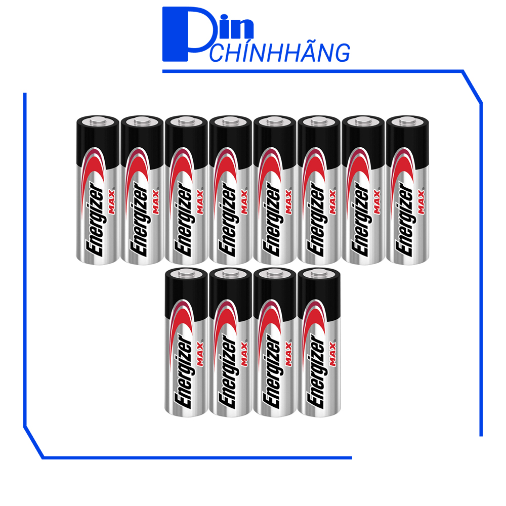 Pin AA Energizer Alkaline chống chảy E91 - Vỉ 12 viên (8 viên tặng kèm 4 viên)