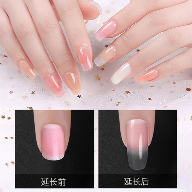 Móng Úp Gel Gôm Có Chia Vạch