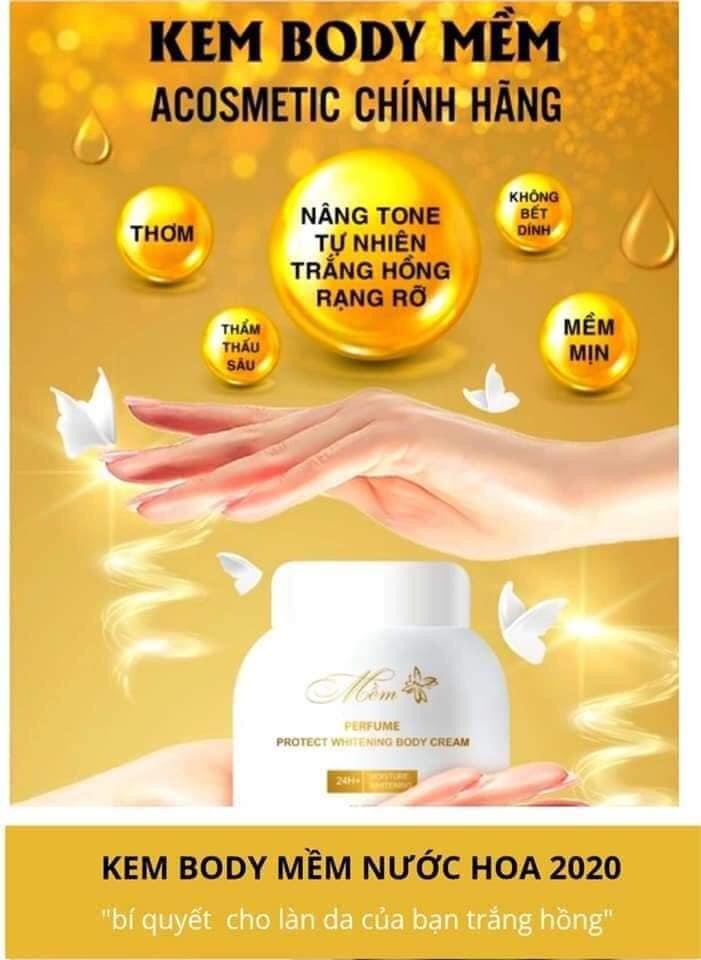 [HCM]KEM BODY MỀM NƯỚC HOA A COSMECTICS