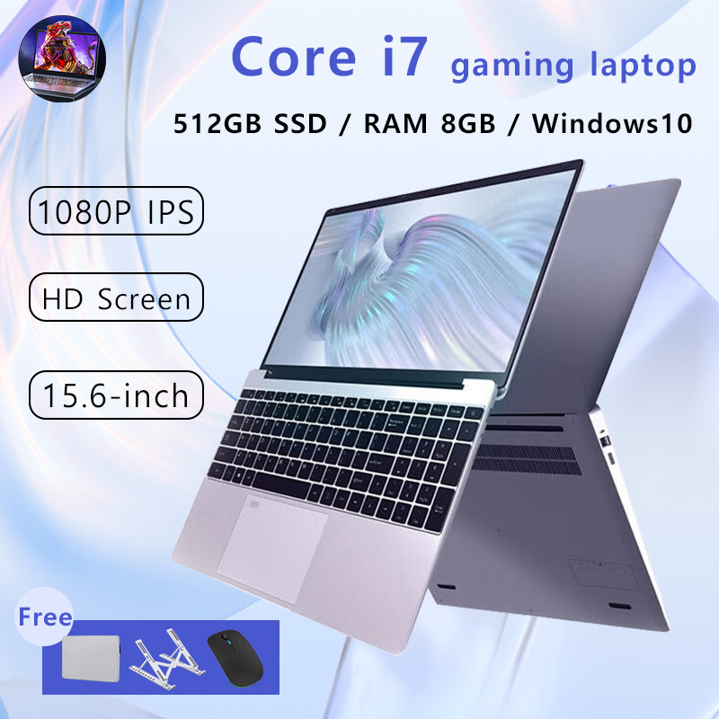 Asus Factory Laptop Mỏng Nhẹ Hiệu Suất Cao Intel Core i7 15.6-inch Gaming Máy Tính Xách Tay Bluetooth Windows 11 Pro