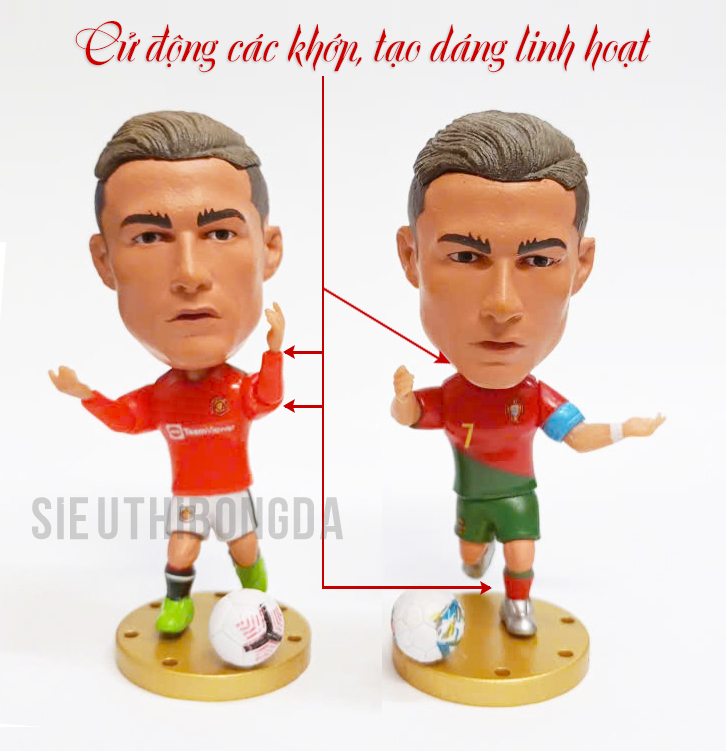 Tượng cầu thủ bóng đá Cr7 Ronaldo