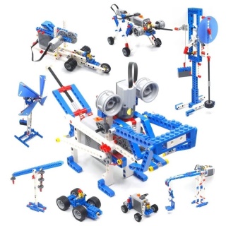 Bộ Đồ Chơi Lắp Ráp Lego 9686, 396 Chi Tiết Kèm Động Cơ thumbnail