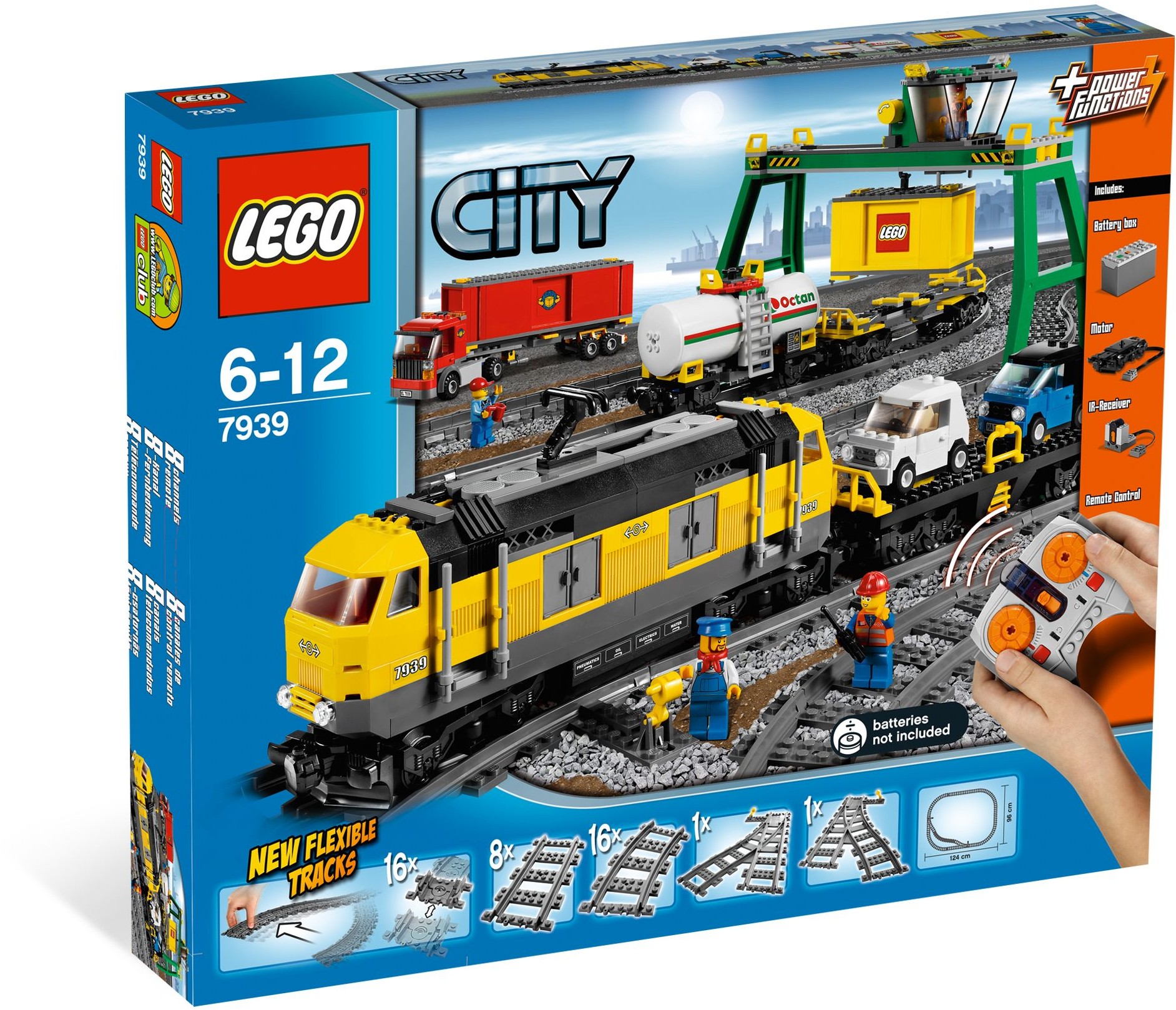 [HAPPY BRICKS] LEGO  CITY - 7939 - TÀU CHỞ HÀNG - CARGO TRAIN