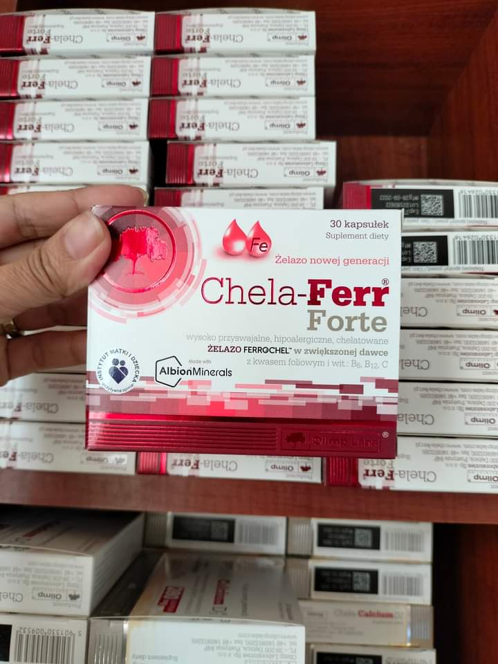 Bộ Ba Canxi Chela ,Sắt Chela và DHA Cho Bà Bầu
